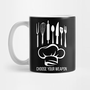 chef white jacket Mug